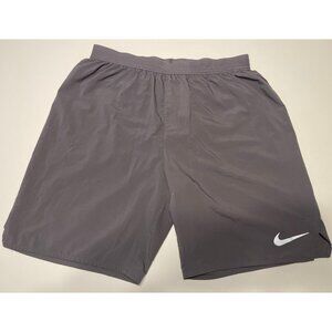 Nike Dri-Fit Gray Running Shorts Mens L
